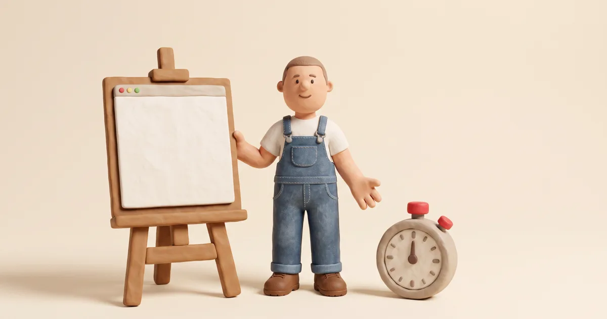 What's the fastest way to set up a trade business website