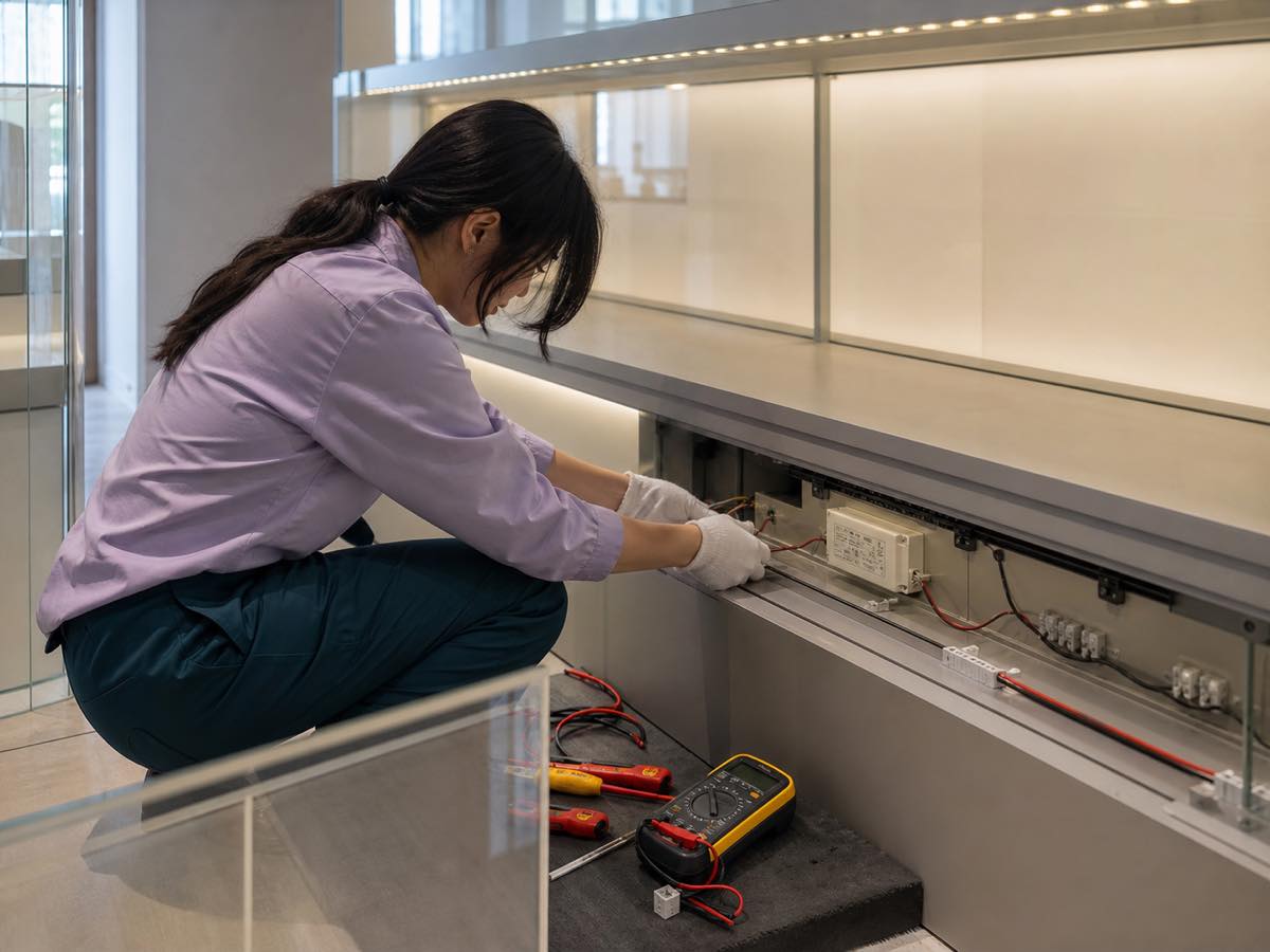 Electrical work