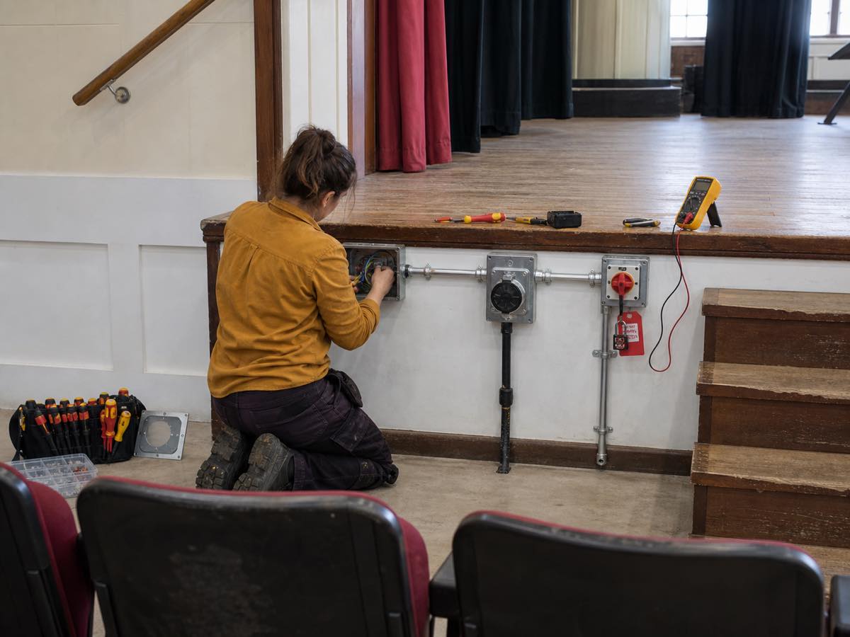 Electrical work