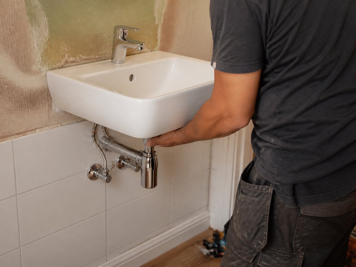Plumbing work