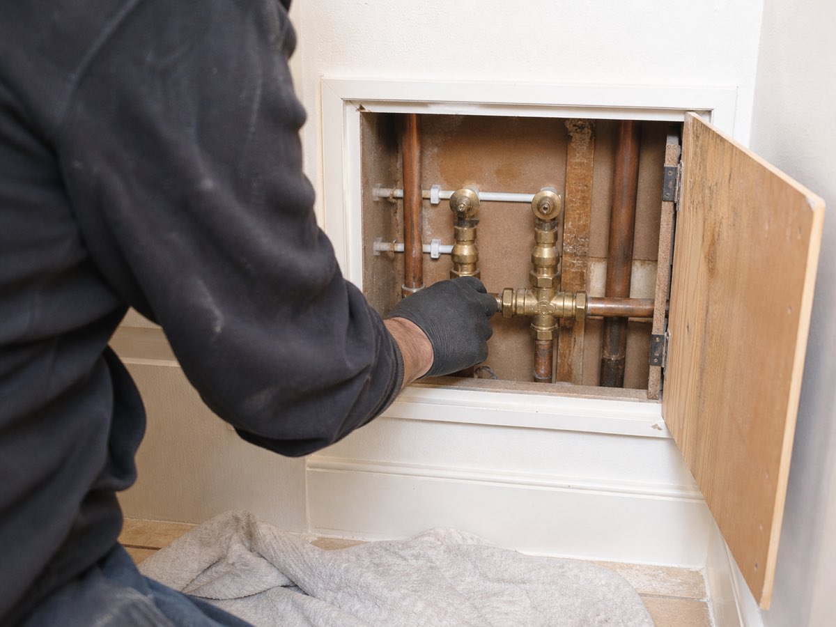 Plumbing work