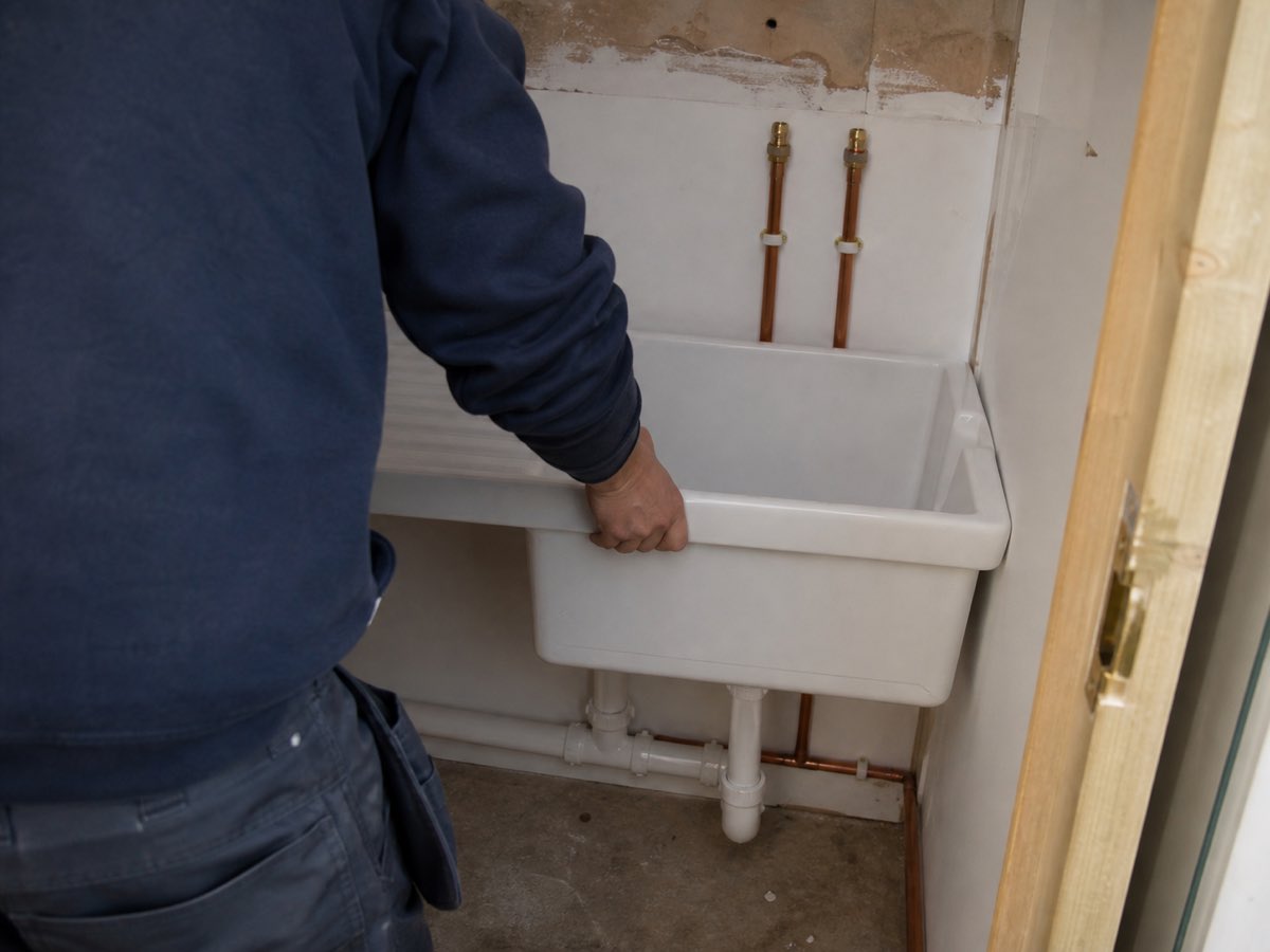 Plumbing work