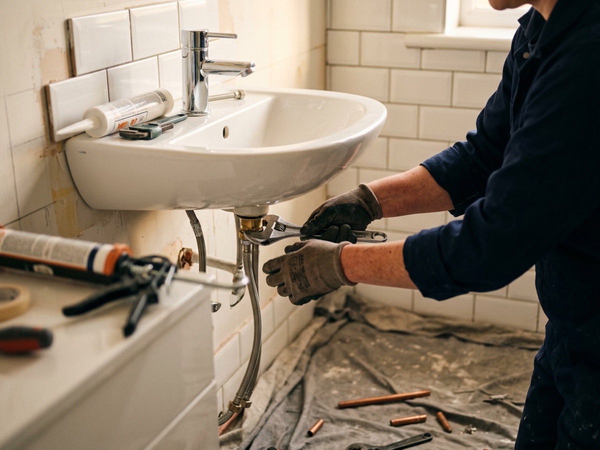 Plumbing work