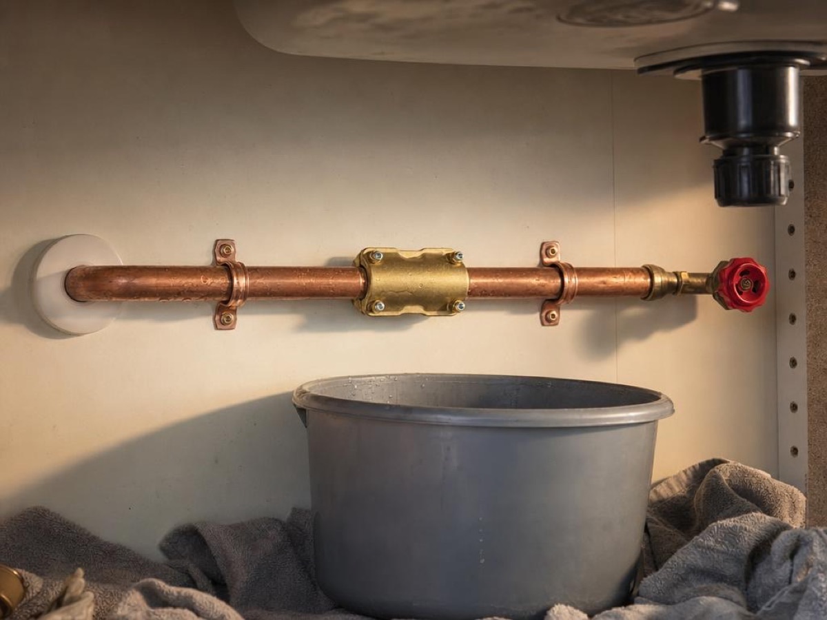 Plumbing work