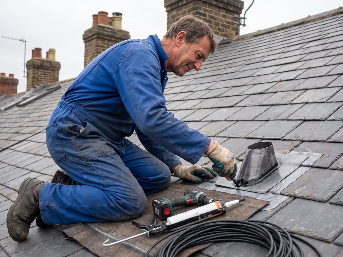 Solar panel installation